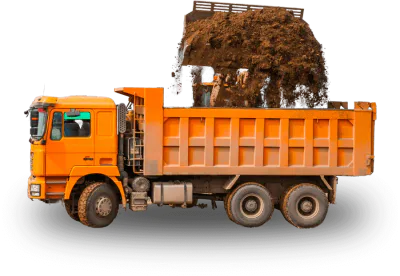 camion carico rifiuti