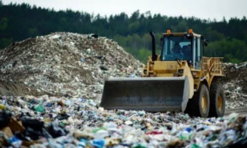 I materiali frantumati possono essere riutilizzati come base per strade o fondazioni